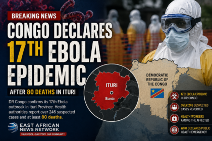 Congo Declares 17th Ebola Epidemic After 80 Deaths in Ituri