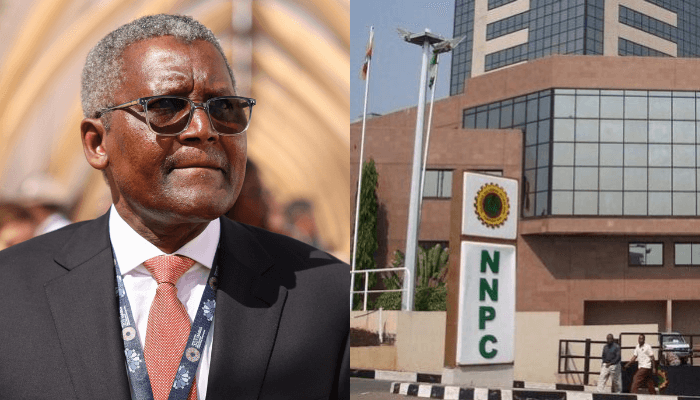 NNPC has accused Dangote Refinery