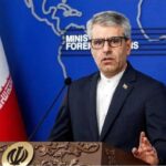 Iran’s Foreign Ministry spokesman Esmaeil Baghaei says peace negotiations with the US are not “close” and it’s difficult to say if a deal will be reached “over weeks or months”.