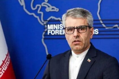 Iran’s Foreign Ministry spokesman Esmaeil Baghaei says peace negotiations with the US are not “close” and it’s difficult to say if a deal will be reached “over weeks or months”.